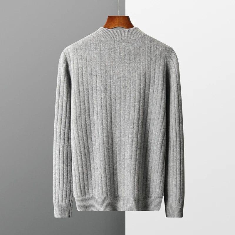 Nuciance - Timeless long sleeve cashmere sweater