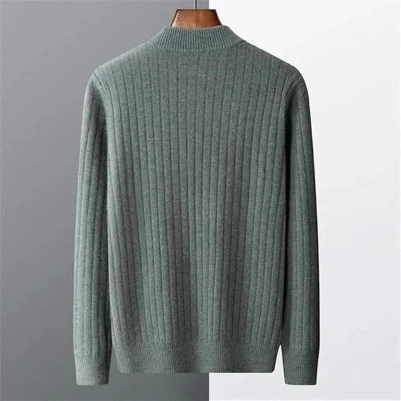 Nuciance - Timeless long sleeve cashmere sweater