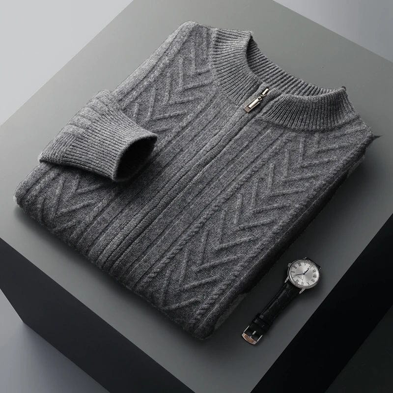 Nuciance - Timeless long sleeve cashmere sweater